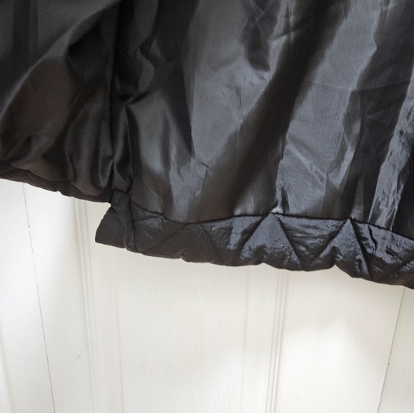 Yanyiba Women's Quilted Puff Tweed Trim Faux Pearl Buttons Jacket Size Medium - Picture 8 of 8